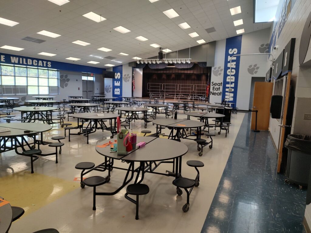 school cafeteria