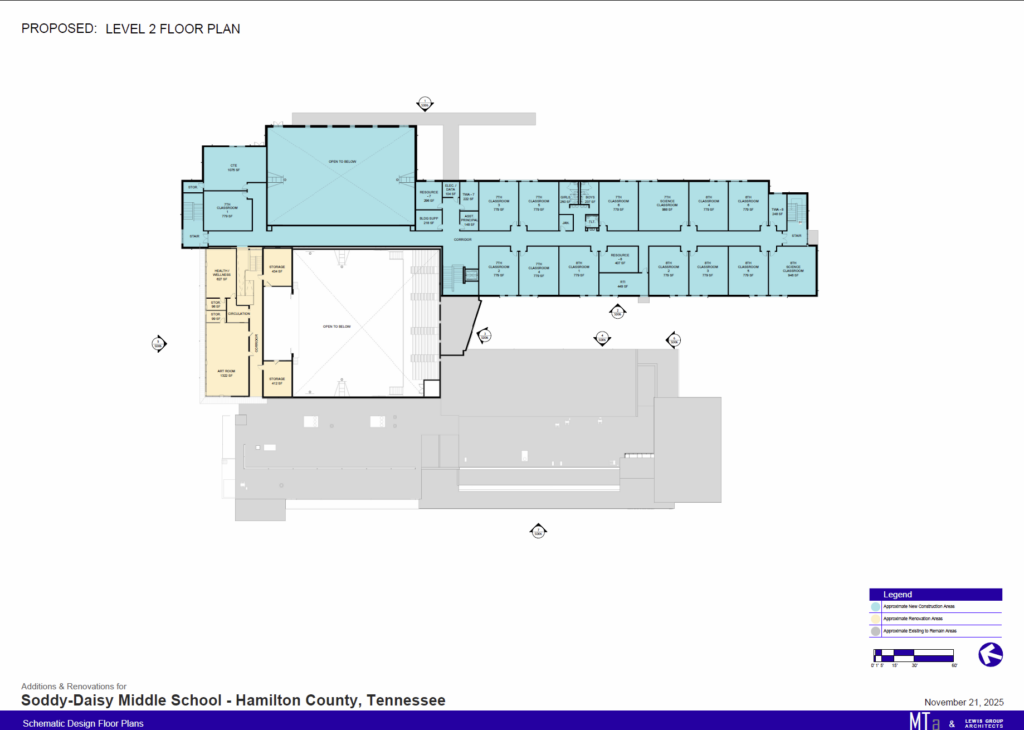 middle school building plans