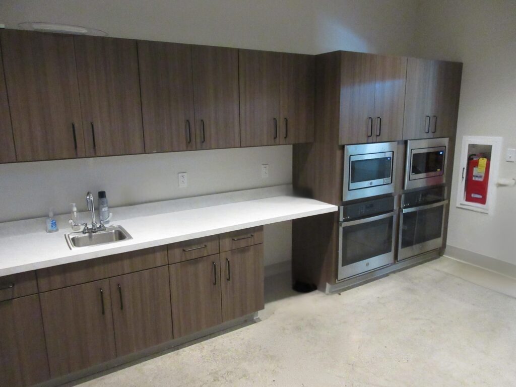 modern kitchenette